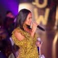 Exclusif - Christina Milian (enceinte) - Défilé de la 15ème édition du Casa Fashion Show "Casa Fashion Show Automne/Hiver 2019-2020" au Sofitel Casablanca Tour Blanche à Casablanca, le 12 octobre 2019. © Philippe Doignon/Bestimage