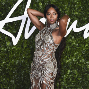 Naomi Campbell aux Fashion Awards 2019. Londres, le 2 décembre 2019.