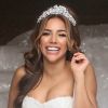 Sarah Martins en robe de mariée sur Instagram, décembre 2019.