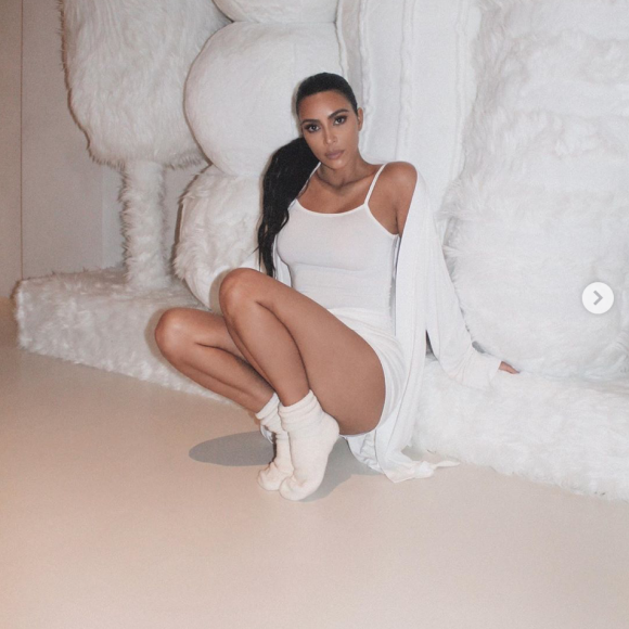 Kim Kardashian. Décembre 2019.