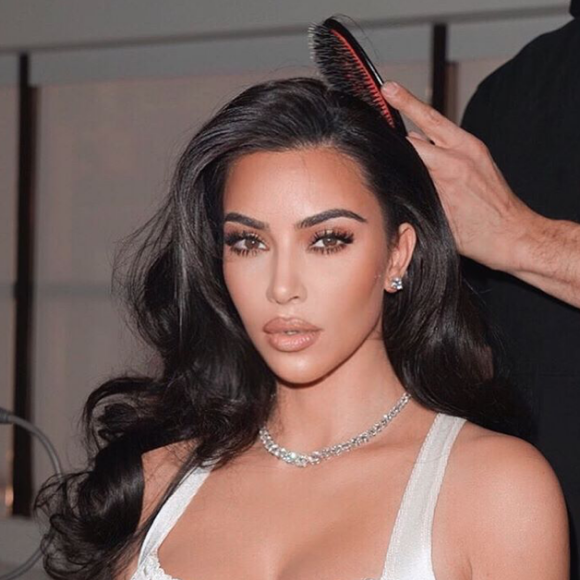 Kim Kardashian. Décembre 2019.