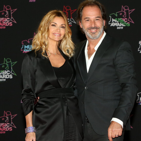 Ingrid Chauvin et son mari Thierry Peythieu - 21ème édition des NRJ Music Awards au Palais des festivals à Cannes le 9 novembre 2019. © Dominique Jacovides/Bestimage