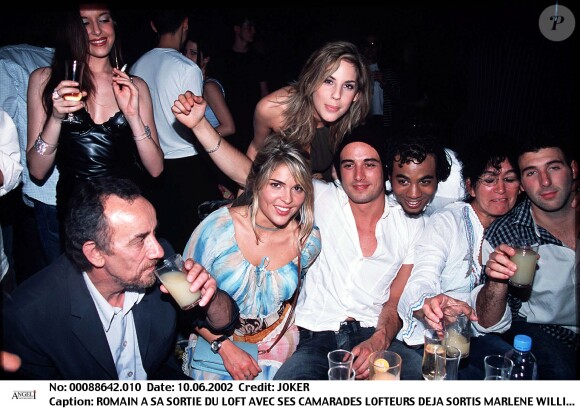 ROMAIN A SA SORTIE DU LOFT AVEC SES CAMARADES LOFTEURS DEJA SORTIS MARLENE WILLIAM FELICIEN LAURYNE DE LOFT STORY 2 "PLAN SERRE"