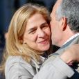  L'infante Cristina d'Espagne lors de la messe de Noël à Vitoria le 25 décembre 2019. 