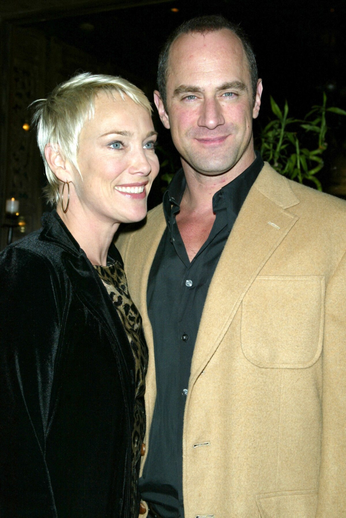 Photo : Christopher Meloni et sa femme Sherman Williams à la soirée du  100ème épisode de la série New York : unité spéciale, à New York, le 22  octobre 2003 - Purepeople