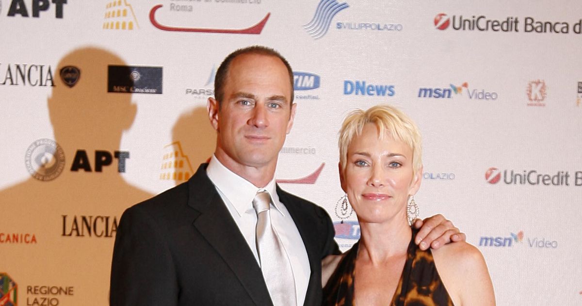 Christopher Des Ch'ti Et Sa Femme Christopher Meloni et sa femme au Festival de la fiction à Rome, le 7