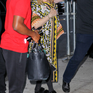 Madonna arrive au premier concert de sa tournée newyorkaise. New York. Le 17 septembre 2019. @Felipe Ramales/Splash News/ABACAPRESS.COM