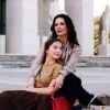 Catherine Zeta Jones pose avec sa fille Carys pour la nouvelle campagne Fendi à Rome