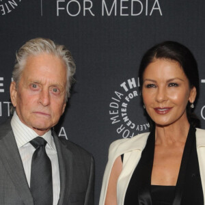 Michael Douglas et Catherine Zeta-Jones au Paley Center for Media à New York le 12 septembre 2019.