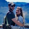 Charline et Vivien en vacances à la Réunion, le 2 décembre 2019