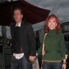 Kathy Griffin est allée diner avec son compagnon Randy Bick au restaurant Craig à West Hollywood, le 9 mai 2017