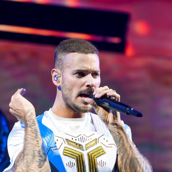 M. Pokora en concert au Palais Nikaia à Nice dans le cadre de sa tournée Pyramide Tour le 15 novembre 2019. © Lionel Urman / Bestimage