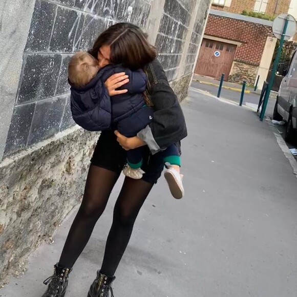 Izia Higelin et son fils, sur Instagram.