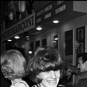 Jean-Louis Trintignant et sa femme Nadine à l'Olympia en 1968