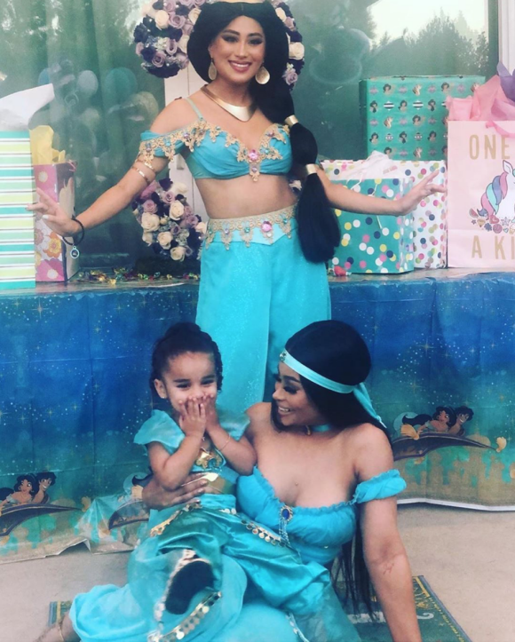 Blac Chyna et sa fille Dream. Novembre 2019.