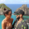 Dani Alves et sa compagne Joana Sanz en vacances au Brésil. Décembre 2019.