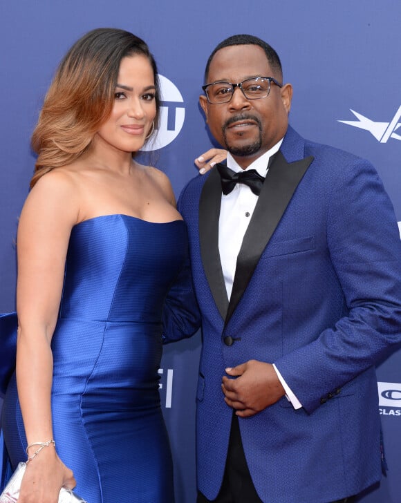 Martin Lawrence et sa femme Shamicka Gibbs à la 47ème soirée des AFI Life Achievement Award en l'honneur de D. Washington au théâtre Dolby à Hollywood, Los Angeles, le 6 juin 2019.