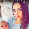 Nabilla Benattia se confie sur son fils Milann, sur Snapchat, le 10 janvir 2019