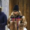 Exclusif - Gwyneth Paltrow et son mari Brad Falchuk se promènent à Aspen, le 26 décembre 2019.