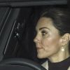 Kate Middleton quittant Kensington Palace, à Londres, le 13 janvier 2020.