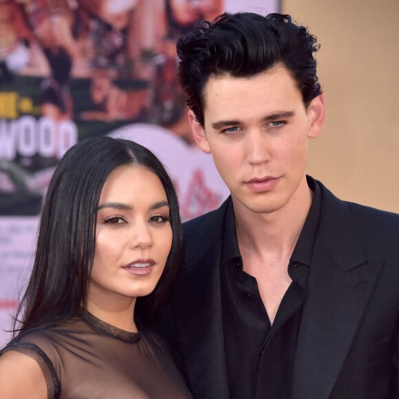 Vanessa Hudgens et Austin Butler à la première du film "Once Upon a Time .. in Hollywood", au TCL Chinese Theater. Los Angeles. Le 22 juillet 2019.