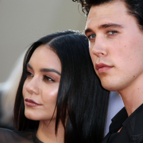 Vanessa Hudgens et Austin Butler à la première du film "Once Upon a Time .. in Hollywood", au TCL Chinese Theater. Los Angeles. Le 22 juillet 2019.
