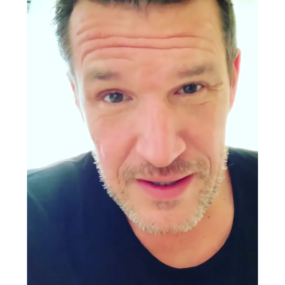 Benjamin Castaldi à l'hôpital le 11 décembre 2018.