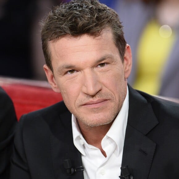 Benjamin Castaldi - Enregistrement de l'émission "Vivement Dimanche" à Paris le 15 Décembre 2015.