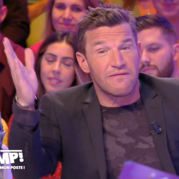 Benjamin Castaldi dans "Touche pas à mon poste", le 17 octobre 2019, sur C8.