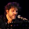 Exclusif -  Bertrand Cantat (ex-membre du groupe "Noir Désir" et actuel membre du groupe "Détroit") fait une pause dans sa carrière musicale et se lance dans une tournée de lecture de textes poétiques avec deux musiciens autour de lui. Son nouveau spectacle de lecture (Condor Live) est tiré du livre "Condor" de Caryl Ferey. C'est une oeuvre allégorique et hallucinée, d'un couple fuyant la mort dans le Chili d'après Pinochet. Cenon, le 22 septembre 2016. © Patrick Bernard/ Bestimag