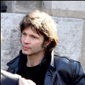 Bertrand Cantat- Obsèques d'Alain Bashung en l'église de Saint-Germain des Près.