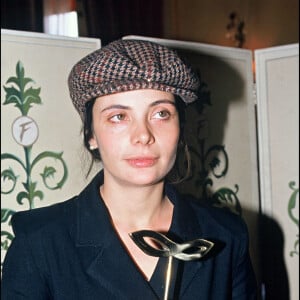 Marie Trintignant le 24 novembre 1991. 