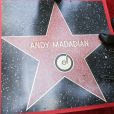 Le chanteur arméno-iranien Andy Madadian lors de l'inauguration de son étoile sur le Walk Of Fame à Los Angeles, le 17 janvier 2020