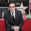 Le chanteur arméno-iranien Andy Madadian lors de l'inauguration de son étoile sur le Walk Of Fame à Los Angeles, le 17 janvier 2020