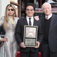 La Toya Jackson, Andy Andranik Madadian, Miles Copelan - Le chanteur arméno-iranien Andy Madadian lors de l'inauguration de son étoile sur le Walk Of Fame à Los Angeles. Le 17 janvier 2020