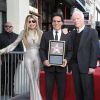 La Toya Jackson, Andy Andranik Madadian, Miles Copelan - Le chanteur arméno-iranien Andy Madadian lors de l'inauguration de son étoile sur le Walk Of Fame à Los Angeles. Le 17 janvier 2020