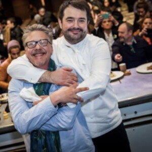 Jean-François Piège et Nicolas Demorand, photo Instagram du 21 janvier 2020