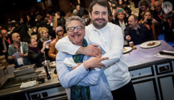 Jean-François Piège et Nicolas Demorand, photo Instagram du 21 janvier 2020