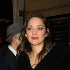 Marion Cotillard - Arrivées au dîner de l'After show chanel à la Coupole à Paris le 4 décembre 2019.