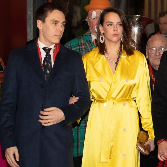 Louis Ducruet, Pauline Ducruet - Soirée de Gala du 44ème Festival International du Cirque de Monte-Carlo à Monaco le 21 janvier 2020. Le Festival se déroule sous le chapiteau de Fontvieille du 16 au 26 janvier 2020. © Olivier Huitel / Pool Monaco / Bestimage