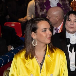 Pauline Ducruet, la princesse Stéphanie de Monaco - Soirée de Gala du 44ème Festival International du Cirque de Monte-Carlo à Monaco le 21 janvier 2020. Le Festival se déroule sous le chapiteau de Fontvieille du 16 au 26 janvier 2020. © Olivier Huitel / Pool Monaco / Bestimage