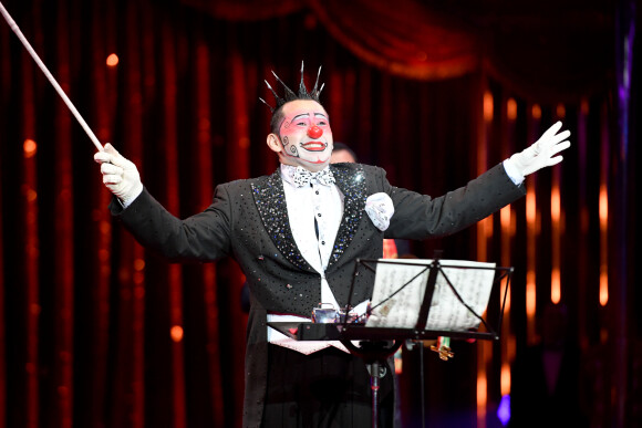 Le clown Henry Ayala récompensé par un Clown d'Argent durant la soirée de gala du 44ème Festival International du Cirque de Monte-Carlo à Monaco le 21 janvier 2020. Le Festival se déroule sous le chapiteau de Fontvieille du 16 au 26 janvier 2020. © Bruno Bebert/Bestimage