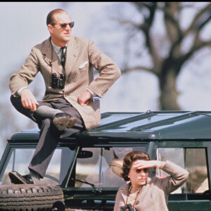 La reine Elizabeth et le prince Philip en 1968 en Angleterre.