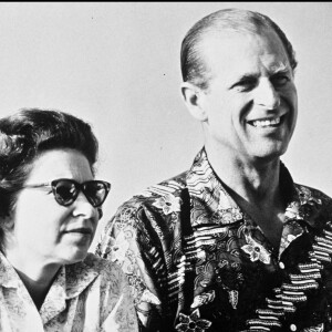 La reine Elizabeth et son mari le prince Philip en 1970.
