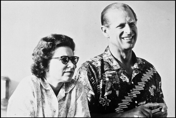 La reine Elizabeth et son mari le prince Philip en 1970.
