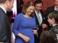 Stéphanie de Luxembourg, enceinte : Radieuse pour une soirée d'anniversaire