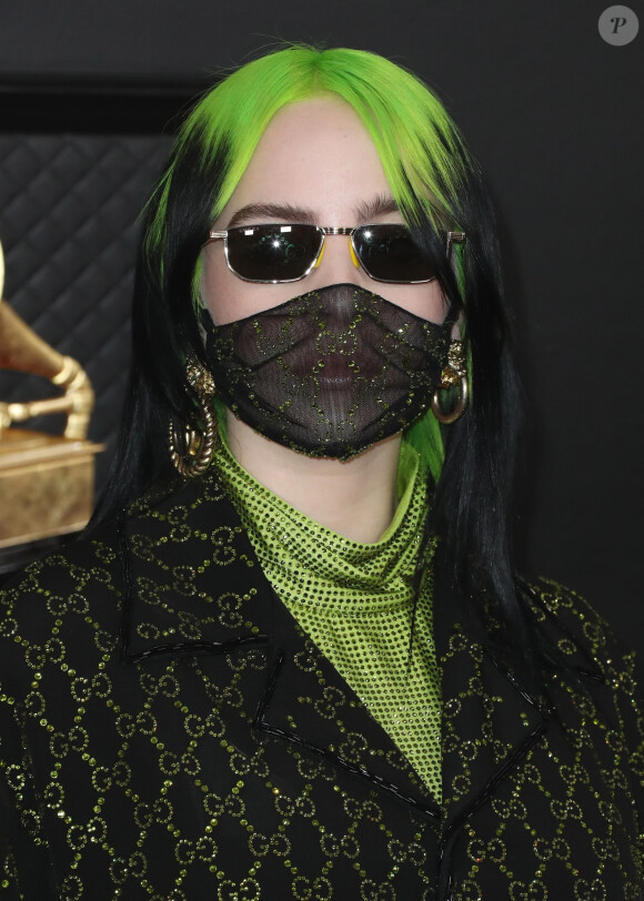 Billie Eilish - 62ème soirée annuelle des Grammy Awards à Los Angeles, le 26 janvier 2020.