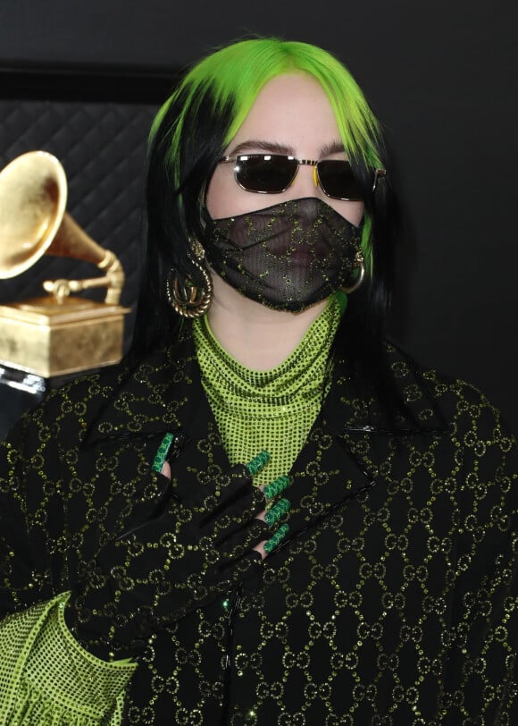 Billie Eilish - 62ème soirée annuelle des Grammy Awards à Los Angeles, le 26 janvier 2020.
