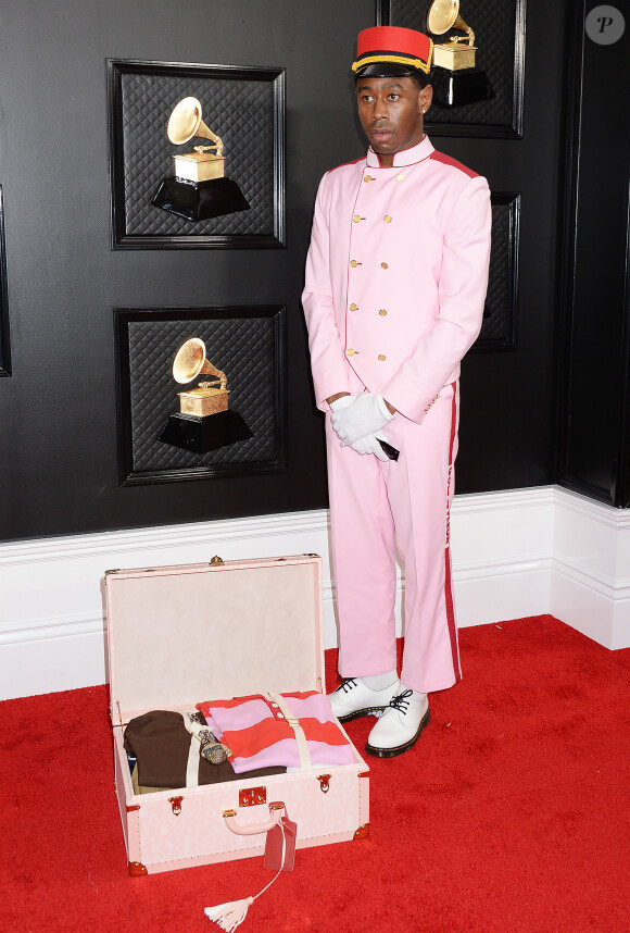 Tyler, the Creator - 62ème soirée annuelle des Grammy Awards à Los Angeles, le 26 janvier 2020.