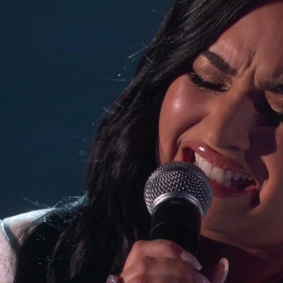 Demi Lovato lors de la 62e édition de la soirée des Grammy Awards à Los Angeles. Le 26 janvier 2020.